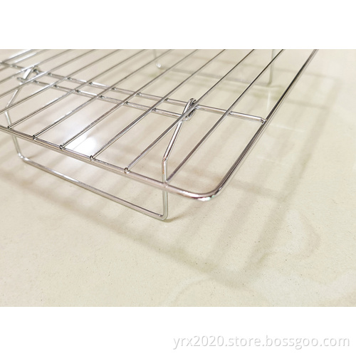Foldable Dish Rack Stainless Steel Wire